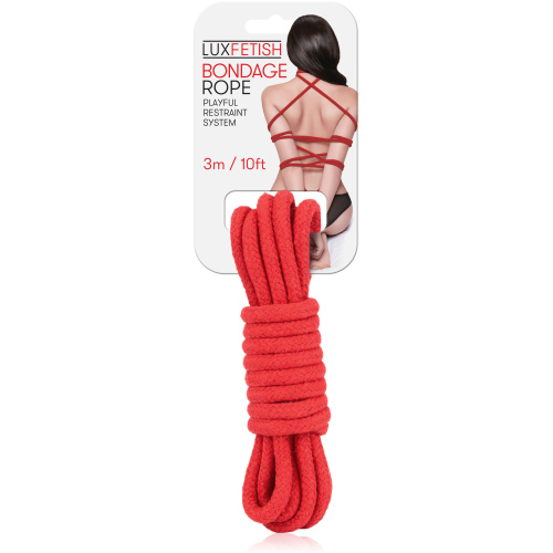 Sexy Bondage Rope 3m / 10ft - Red