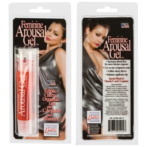 Feminine Arousal Gel - Cherry - 0.5 Fl. Oz.