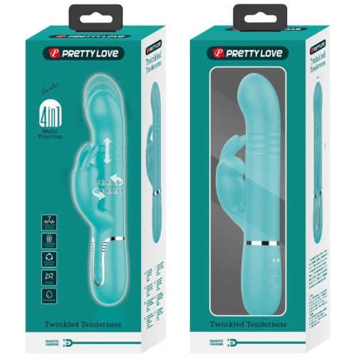 Coale Rabbit Vibrator Pearls - Turquoise