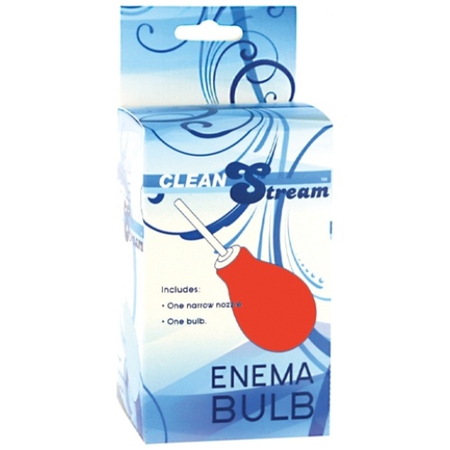 Enema Cleansing Bulb - Red