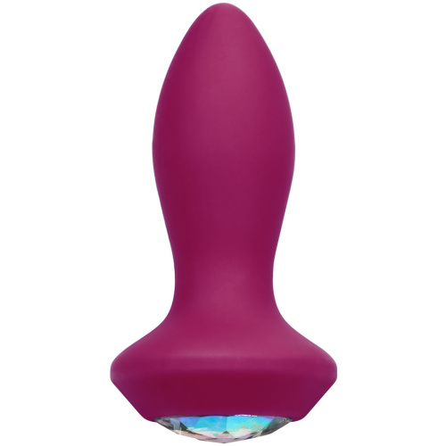 Power Gem Vibrating Petite Crystal Probe - Purple