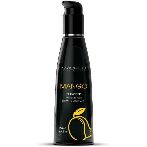Aqua Mango Flavored Water Based Intimate Lubricant - 4 Fl. Oz.
