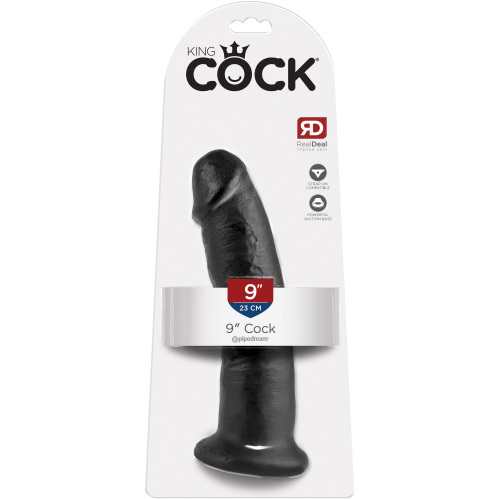 King Cock 9-Inch Cock Black