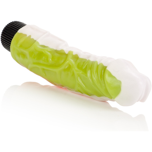 Funky Jelly Vibe 8 Inches - Orange/green