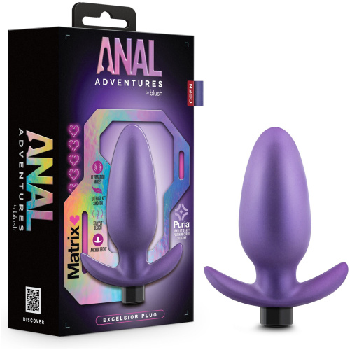 Anal Adventures Matrix - Excelsior Plug - Astro Violet