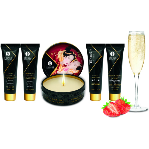 Geisha's Secrets Gift Set - Sparkling Strawberry Wine