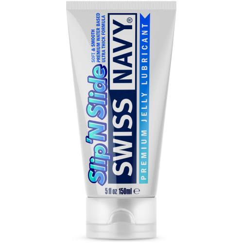 Swiss Navy Slip N Slide - Premium Jelly Lubricant  - 5 Fl. Oz.