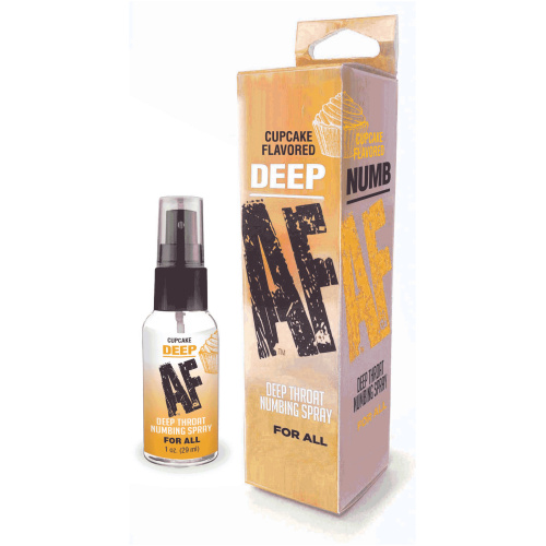 Deep Af Throat Numbing Spray 1 Oz - Cupcake