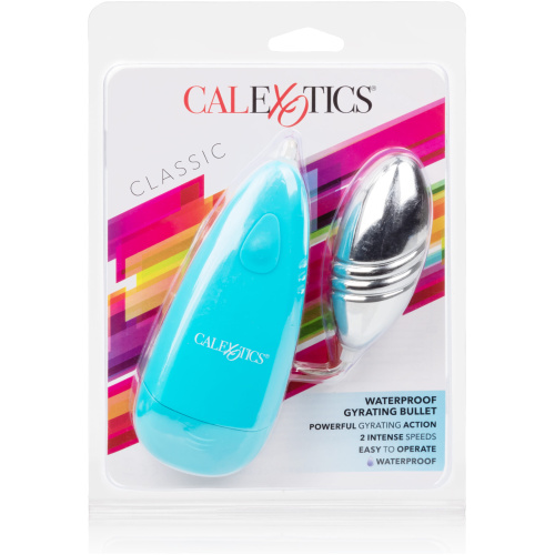 Waterproof Gyrating Bullet - Blue