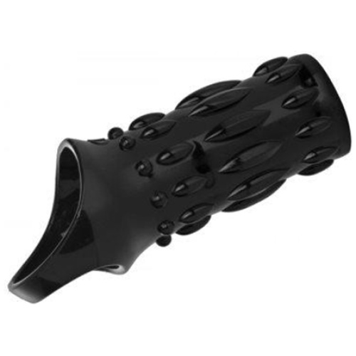Sheath Sensations Enhancer Sex Sleeve - Black