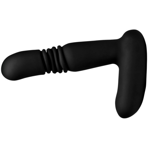 Silicone Thrusting Anal Plug With Remote Control