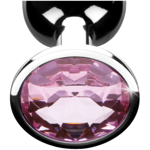 Pink Gem Anal Plug - Large