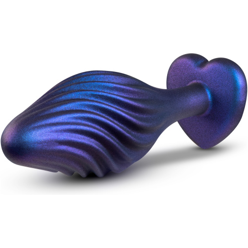 Anal Adventures Matrix - Swirling Bling Plug -  Sapphire