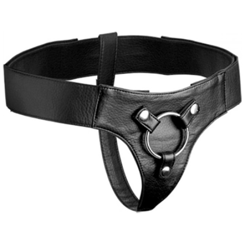 Domina Adjustable Wide Band Strap on Harness