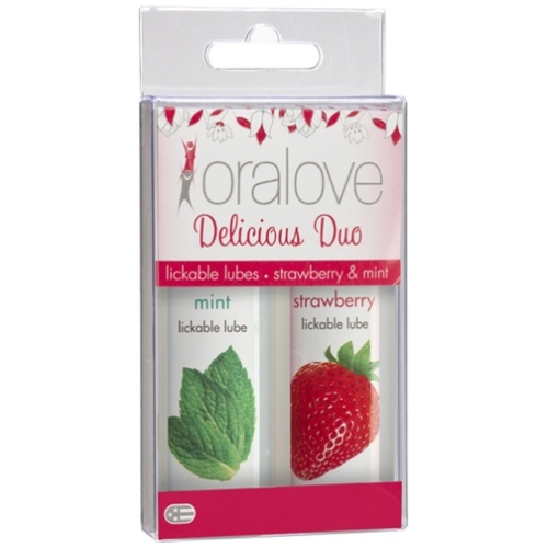 Oral Love Dynamic Duo - Strawberry and Mint