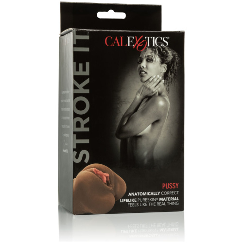 Stroke It Pussy - Brown