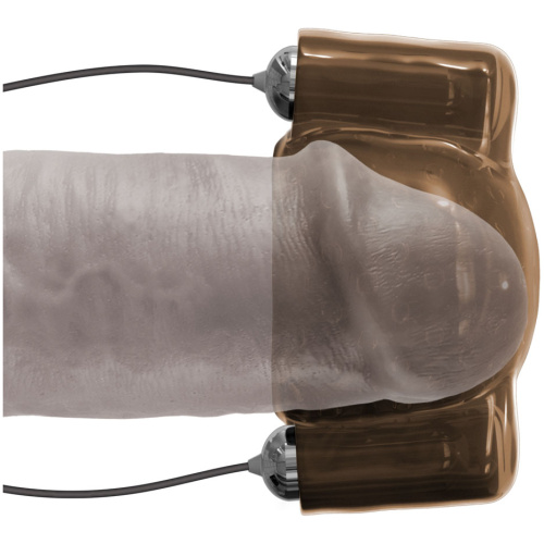 Classix Dual Vibrating Head Teaser - Black/smoke
