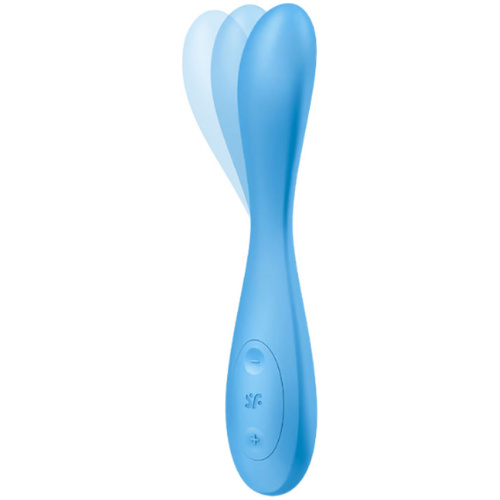 Satisfyer G-Spot Flex 4 Connect App - Multi Vibrator - Blue