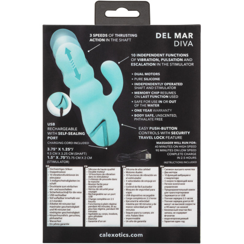 California Dreaming Del Mar Diva - Teal