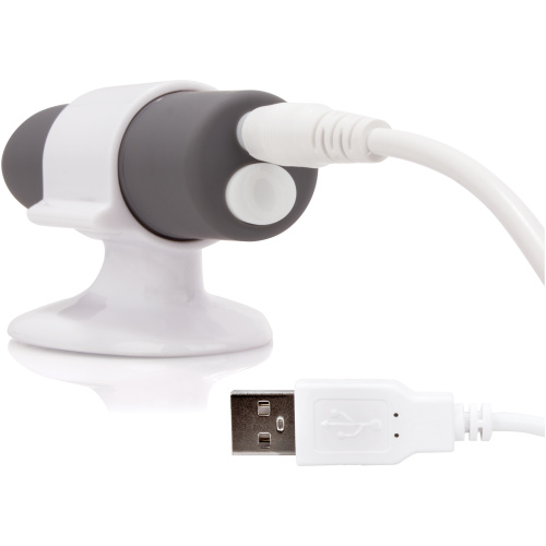 Charged Positive Rechargeable Vibe - Grey