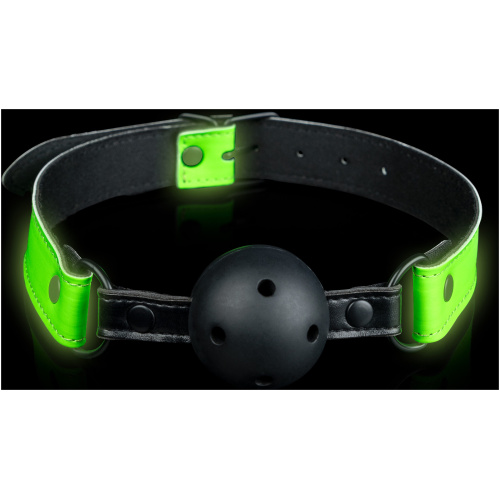 Breathable Ball Gag - Glow in the Dark