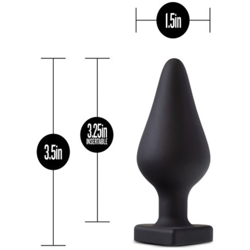 Temptasia - Spank Me Butt Plug - Black