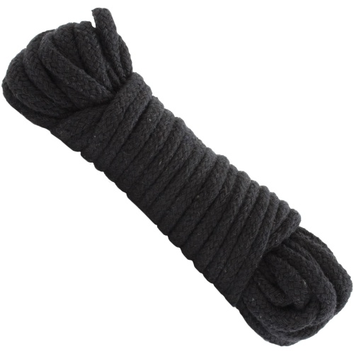 Bondage Rope - Cotton - Japanese Style - Black