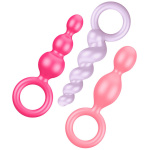 Satisfyer Booty Call 3 Piece Set - Multi Colored