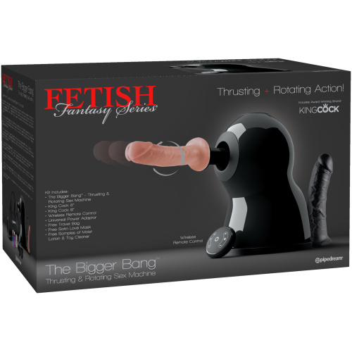 Fetish Fantasy the Bigger Bang Thrusting &  Rotating Sex Machine