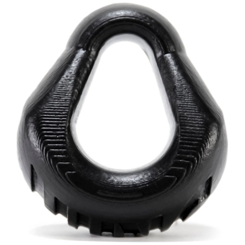 Hung Padded Cockring Oxballs - Black