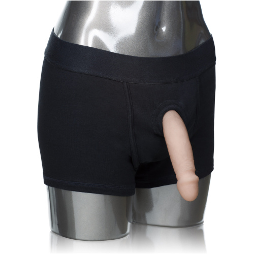 Packer Gear Boxer Brief Harness - Large/extralarge - Black