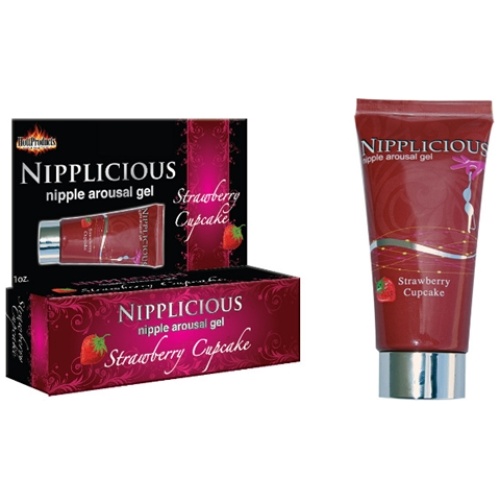 Nipplicious - 1. Fl. Oz. - Strawberry Cupcake -  Boxed