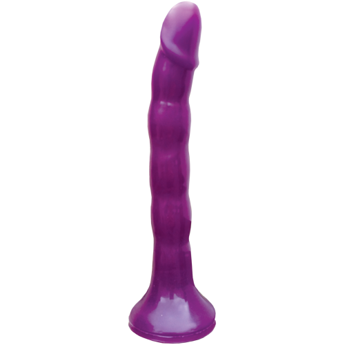 Wet Dreams Skinny Me Strap-on - Purple