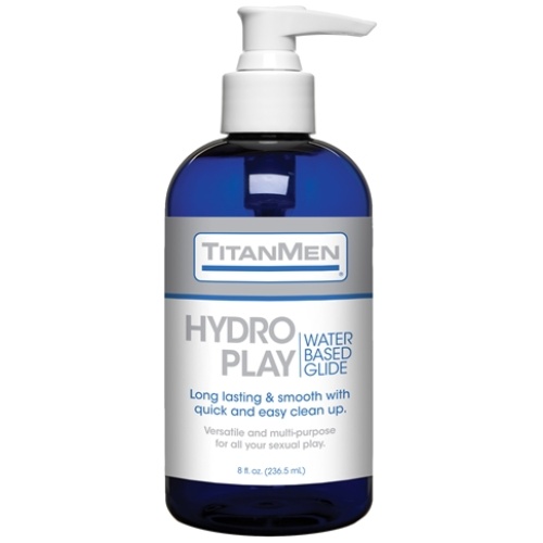 Titanmen Hydro Play Water Based Glide - Bulk - 8 Fl. Oz.