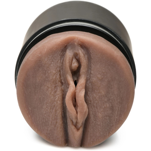 Mistress Double Shot Mouth and Pussy Stroker - Dark