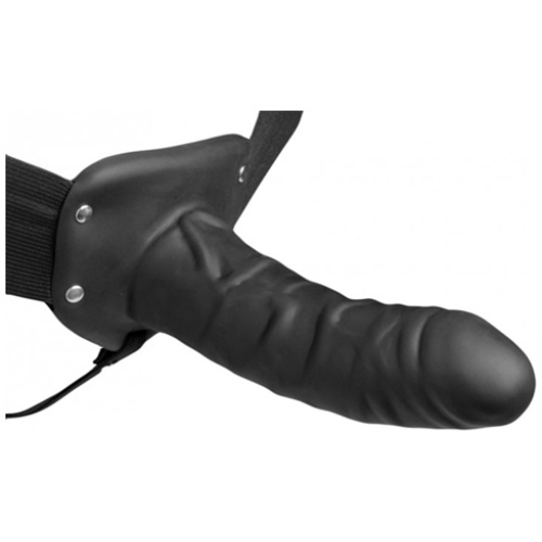 Erection Assist Hollow Strap on - Black