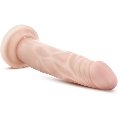 Dr. Skin Silicone - Dr. Carter - 7 Inch Dong With Suction Cup - Vanilla