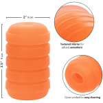 Pop Sock Ribbed - Orange