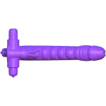Fantasy C-Ringz Silicone Double Penetrator Rabbit - Purple