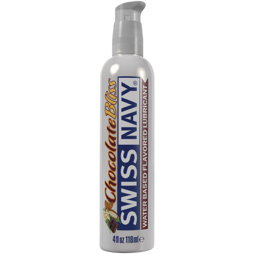 Swiss Navy Flavors Lubricant - Chocolate Bliss  4  Fl. Oz.