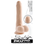 Peek a Boo Vibrating Dildo - Light