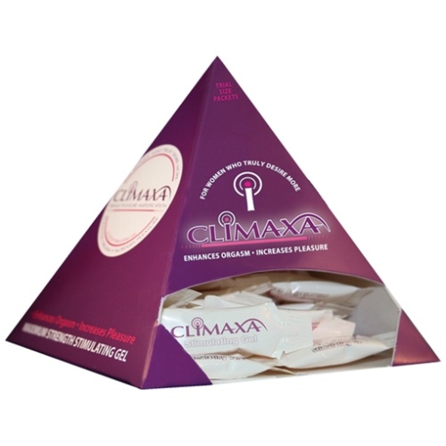 Climaxa Stimulating Gel - 50 Pieces Sample Display