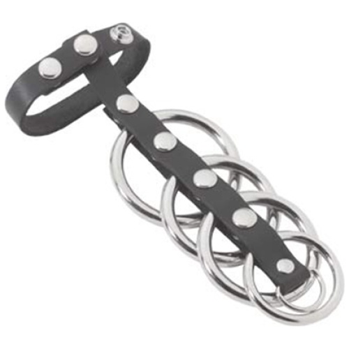 5 Ring Black Rubber Changeable Gates of Hell