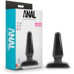 Anal Adventures - Basic Anal Plug - Medium - Black