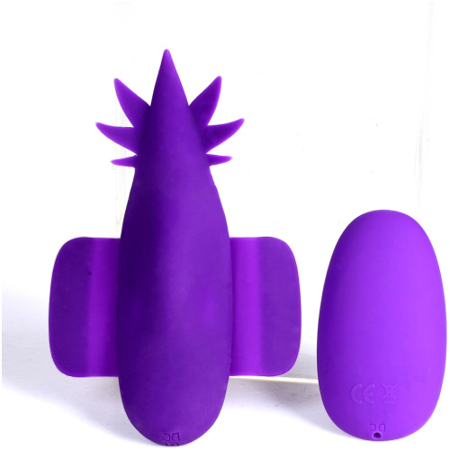 Sativa 10-Function Remote Control Panty Vibrator - 420 Series - Purple