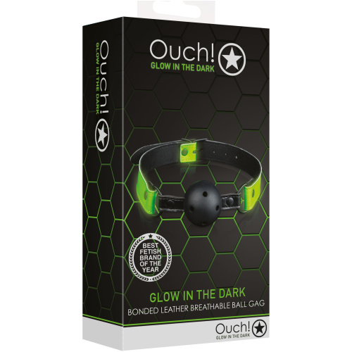 Breathable Ball Gag - Glow in the Dark