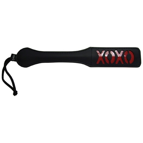 Sex and Mischief Xoxo Paddle - Black