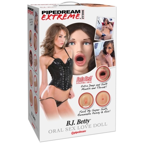 Pipedream Extreme Dollz B.j. Betty Oral Sex Love Doll