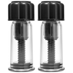 Maxxx Powerful Nipple Suckers - Black