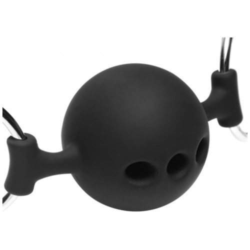 Hinder Silicone Breathable Ball Gag and Nipple Clamps
